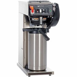 Enterprise Technology Solutions&nbsp;Bunn  Airpot Coffee Brewer, Single-Cup, Brews 3.8/7.5gal., BK/SR