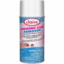 Enterprise Technology Solutions&nbsp;Claire Manufacturing Co  Gum Remover,Freezes Substance,6.5 oz