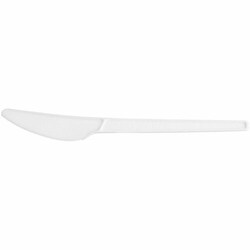 Enterprise Technology Solutions&nbsp;Vegware  Knives,f/Hot&Cold Foods,CPLA,Plant-Based,6.5