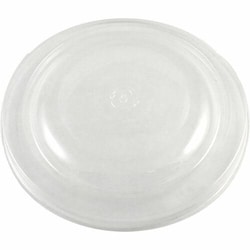 Enterprise Technology Solutions&nbsp;World Centric  Lids,f/16oz-32oz Fiber Bowls,f/Cold-Warm Foods,Bio-Based,PLA,Plant-Based,300/CT,Clear
