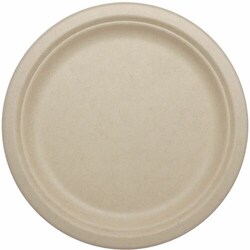 Enterprise Technology Solutions&nbsp;World Centric  Plates,PlantFiber,Grease/MoistureResist,GlutenFree,Compost,NoAddedPFAS,10