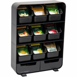 Enterprise Technology Solutions&nbsp;EMS Mind Reader LLC  Tea Bag Organizer, 15-bag Capacity, 10-6/25