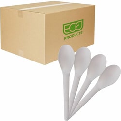 Enterprise Technology Solutions&nbsp;Eco-Products  Spoons, Plant-based Plastic, 6