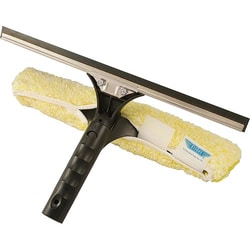 Enterprise Technology Solutions&nbsp;Ettore Products  Squeegee, w/Washer, Detachable, Stainless Steel, 10