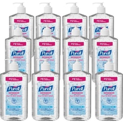 Enterprise Technology Solutions&nbsp;Gojo  Hand Sanitizer, Pump Bottle, 20 oz, 12/CT, Clear