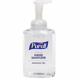 Enterprise Technology Solutions&nbsp;Gojo  Foaming Hand Sanitizer, Pump Bottle, 17.4oz, Clear