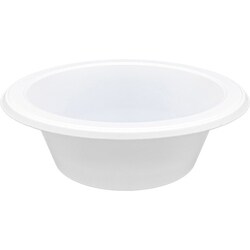 Enterprise Technology Solutions&nbsp;Genuine Joe  Bowls, Plastic, 12oz, 125/PK, White