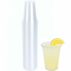 Enterprise Technology Solutions&nbsp;Genuine Joe  Cups,f/Cold Drinks,Plastic,9oz,50/PK,Clear
