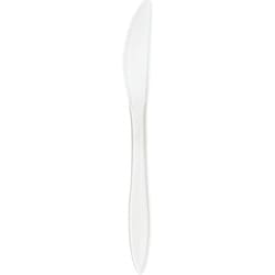 Enterprise Technology Solutions&nbsp;Genuine Joe  Knife, Plastic, Medium-weight,1000/CT, White