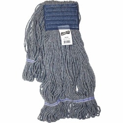 Enterprise Technology Solutions&nbsp;Genuine Joe  Earth Mop Mophead Refill, Large, Blue