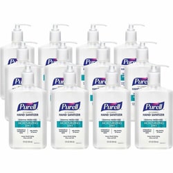 Enterprise Technology Solutions&nbsp;Gojo  Hand Sanitizer,Moisturizing,ResidueFree,Pump,12oz,12/CT,CR