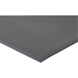 Enterprise Technology Solutions&nbsp;Genuine Joe  Anti-Fatigue Mat, Vinyl Foam, Beveled Edge, 3'x5', Black