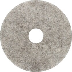 Enterprise Technology Solutions&nbsp;Genuine Joe  Floor Pads,f/Burnishing,Natural Hair Blnd Light,17
