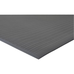 Enterprise Technology Solutions&nbsp;Genuine Joe  Anti-Fatigue Mat, Vinyl Foam, Beveled Edge, 3'x12', Black