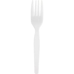 Enterprise Technology Solutions&nbsp;Genuine Joe  Forks, Heavyweight, 1000/CT, White