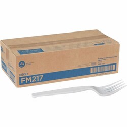 Enterprise Technology Solutions&nbsp;Dixie Foods  Forks, Plastic, Medium-Weight, 6-1/8