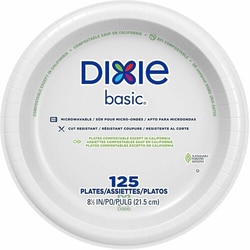 Enterprise Technology Solutions&nbsp;Dixie Foods  Paper Plates, 8-1/2