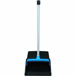 Enterprise Technology Solutions&nbsp;Genuine Joe  Dustpan,Straight/Locking Handle,PVC,11-1/2