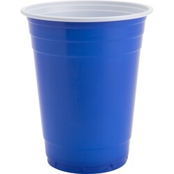 Enterprise Technology Solutions&nbsp;Genuine Joe  Party Cups, 16oz, 50/PK, Blue