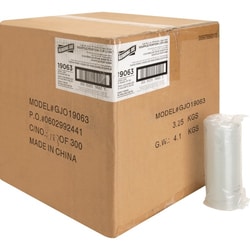 Enterprise Technology Solutions&nbsp;Genuine Joe  Portion Cup Lids, 2oz, 50/BG, 50BG/CT, Clear