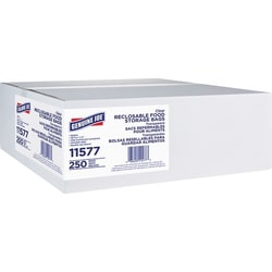 Enterprise Technology Solutions&nbsp;Genuine Joe  Food Storage Bags, Reclosable, 1 Gallon, 1.75mil, 250/BX, CL