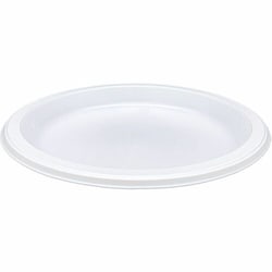 Enterprise Technology Solutions&nbsp;Genuine Joe  Plates, Round, Plastic, Reusable/Disposable, 9