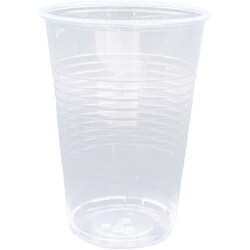 Enterprise Technology Solutions&nbsp;Genuine Joe  Cup, Plastic, 9oz, 200/PK, 12/CT, Translucent