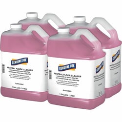 Enterprise Technology Solutions&nbsp;Genuine Joe  Floor Cleaner,Concentrated,1 Gallon,4/CT,White