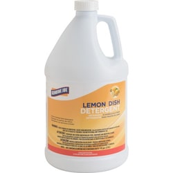Enterprise Technology Solutions&nbsp;Genuine Joe  Dishwashing Liquid, 1 Gallon, Lemon Scent