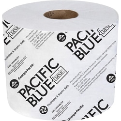 Enterprise Technology Solutions&nbsp;Georgia-Pacific  Bathroom Tissue, 1-Ply, 1500 Sheet, 3-9/10