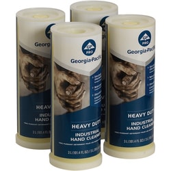 Enterprise Technology Solutions&nbsp;Georgia-Pacific  Hand Cleaner, Heavy-duty, Citrus, 101.4 fl oz, 4/CT, Clear