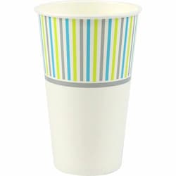 Enterprise Technology Solutions&nbsp;Genuine Joe  Paper Cup, Cold, 16 oz, 50/PK, White