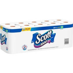 Enterprise Technology Solutions&nbsp;Kimberly-Clark Professional  Bathroom Tissue, 1-Ply, 1000Sht, 20RL/PK, White