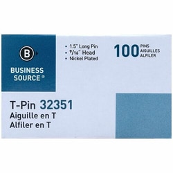 Enterprise Technology Solutions&nbsp;Business Source  T-Pins, 9/16