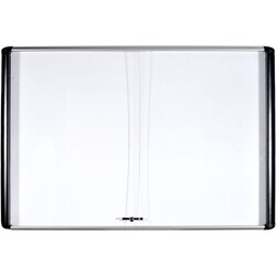 Enterprise Technology Solutions&nbsp;Bi-silque  Dry-Erase Board, Enclosed, Magnetic, 4'x6', White