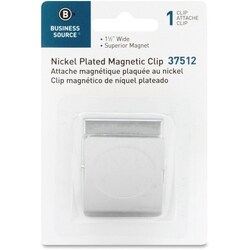 Enterprise Technology Solutions&nbsp;Business Source  Magnetic Metal Clip, Small, 1-1/2