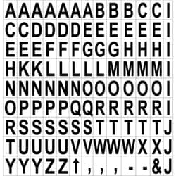 Enterprise Technology Solutions&nbsp;Bi-silque  Letters,Magnetic,Uppercase,1/2