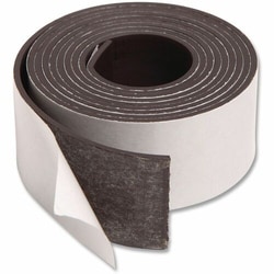 Enterprise Technology Solutions&nbsp;U Brands  Magnetic Tape,Adhesive,Dual-Sided,Multiuse,Custom,f/CategorizingData&Communication,Roll,1