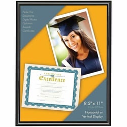 Enterprise Technology Solutions&nbsp;Victory Light USA LLC  Frame,f/Photos&Documents,EaselBack,Plastic,8.5
