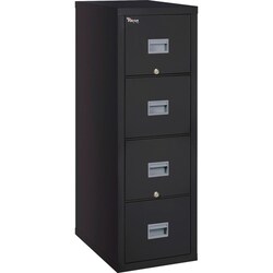 Enterprise Technology Solutions&nbsp;FireKing International  Fireproof Vertical File,4-Drwr,Ltr,20-3/4