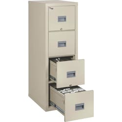 Enterprise Technology Solutions&nbsp;FireKing International  Fire Proof Filing Cab, 4-Drwr, 17-3/4
