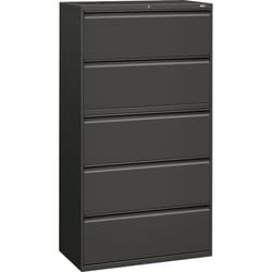 Enterprise Technology Solutions&nbsp;The HON Company  Lateral File, 5-Drawer, w/Lock, 36