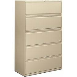 Enterprise Technology Solutions&nbsp;The HON Company  5-Drawer Lateral File, W/Lock, 42
