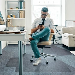 Enterprise Technology Solutions&nbsp;FloorTex  Chairmat,Polycarbonate,f/Hard Floors,35