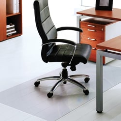 Enterprise Technology Solutions&nbsp;FloorTex  Chairmat, Hard Floor, Low/Med Pile, Rectangular, 60