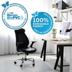 Enterprise Technology Solutions&nbsp;FloorTex  Chairmat,BioPVC,Ecotex,f/Hard Floors,46