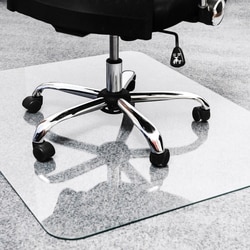 Enterprise Technology Solutions&nbsp;FloorTex  Chairmat, Glass, 36