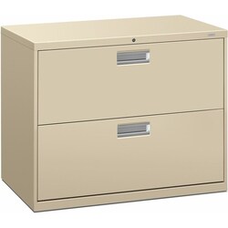 Enterprise Technology Solutions&nbsp;The HON Company  Lateral File, 2 Drawer, w/Lock, 36