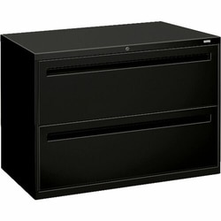 Enterprise Technology Solutions&nbsp;The HON Company  Lateral File, 2-Drawer,Locking,Reinforced,BakedEnamel,Indoor,42