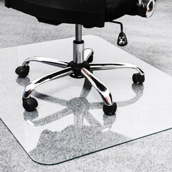 Enterprise Technology Solutions&nbsp;FloorTex  Chairmat, Glass, 40